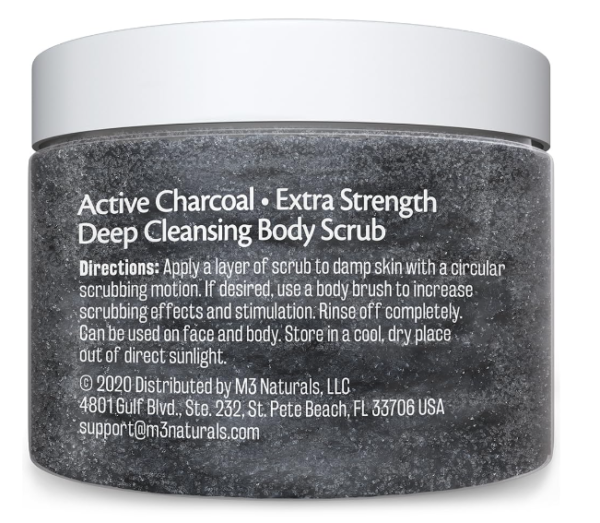 Natural Charcoal Exfoliating Scrub - Image 2